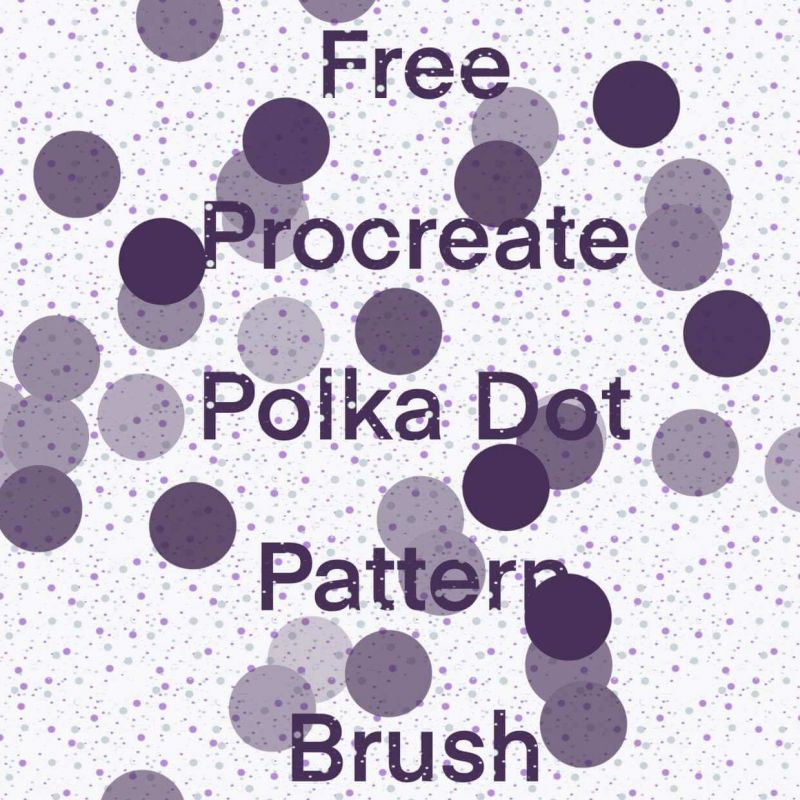 polka dot brush procreate free