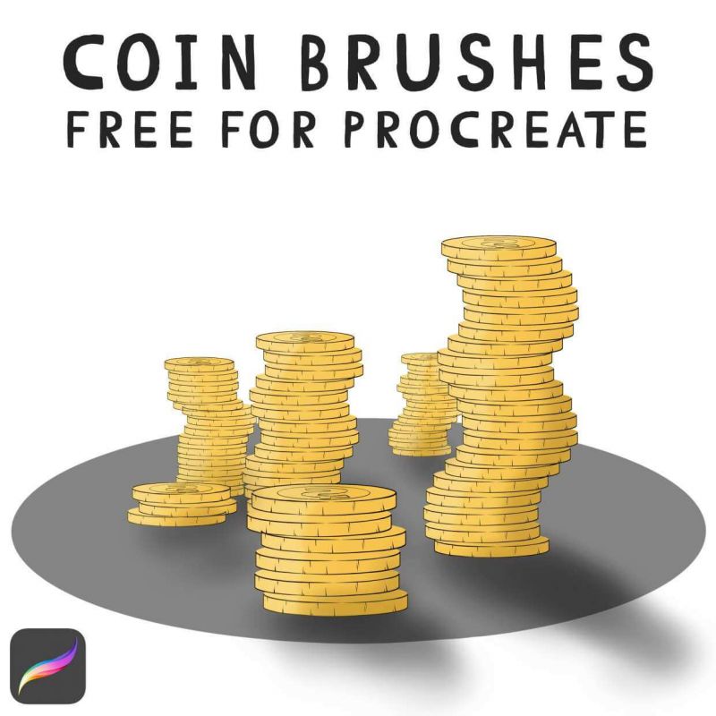 money brush procreate free