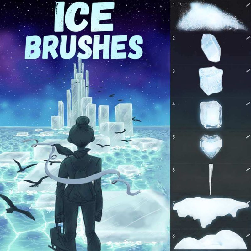 ice brush zbrush