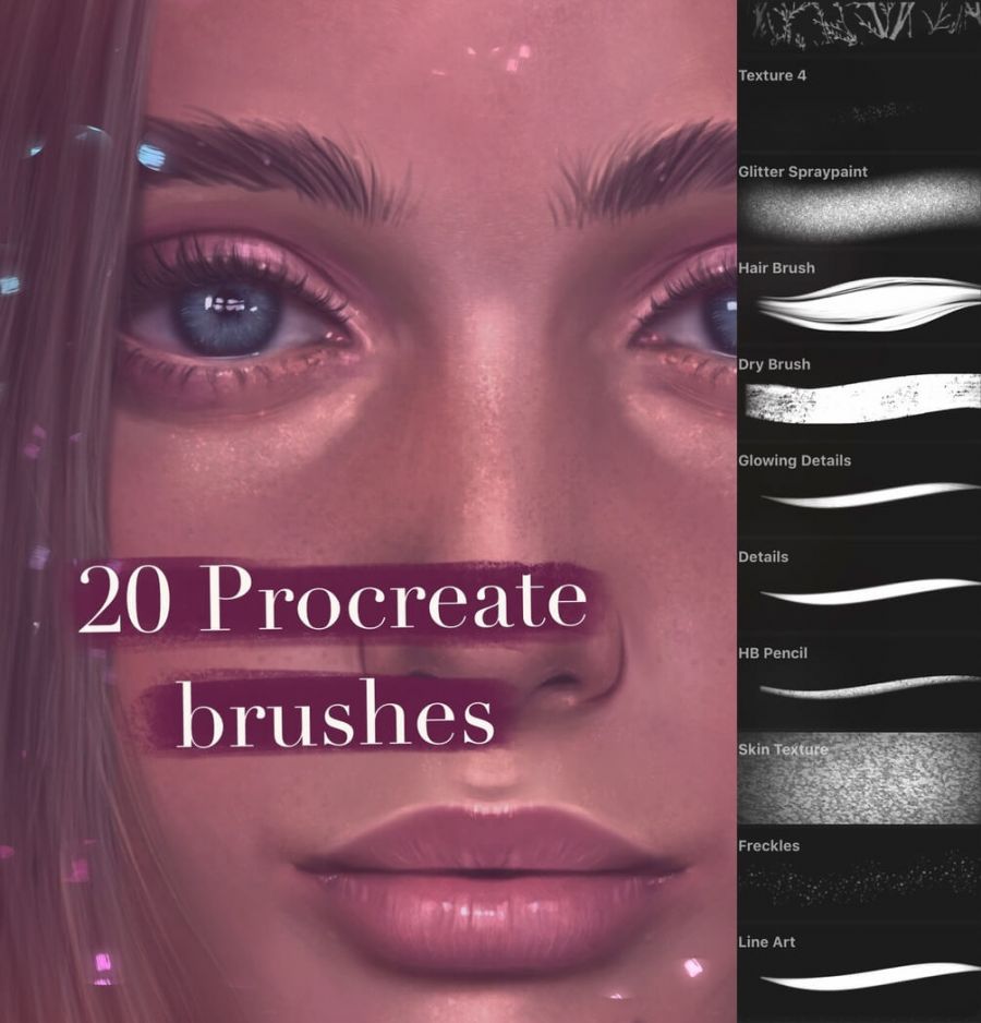 procreate brush pack free