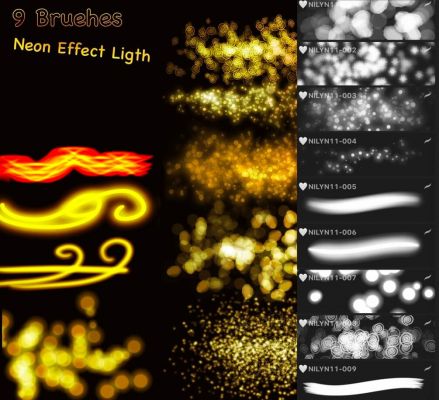 lights procreate brushes free download