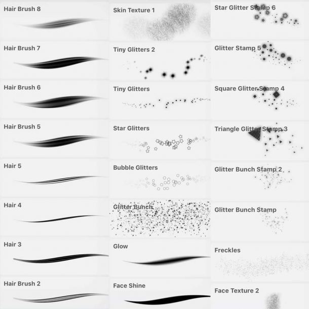 free brush set for procreate