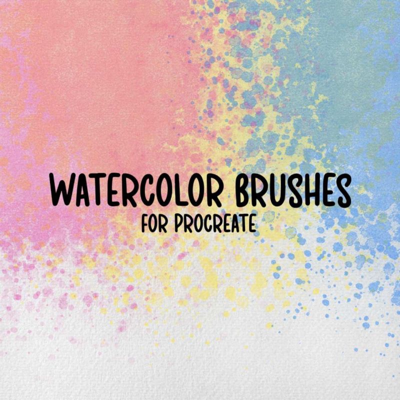 free watercolour brushes for procreate