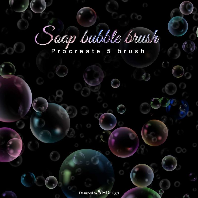 bubbles procreate brush free