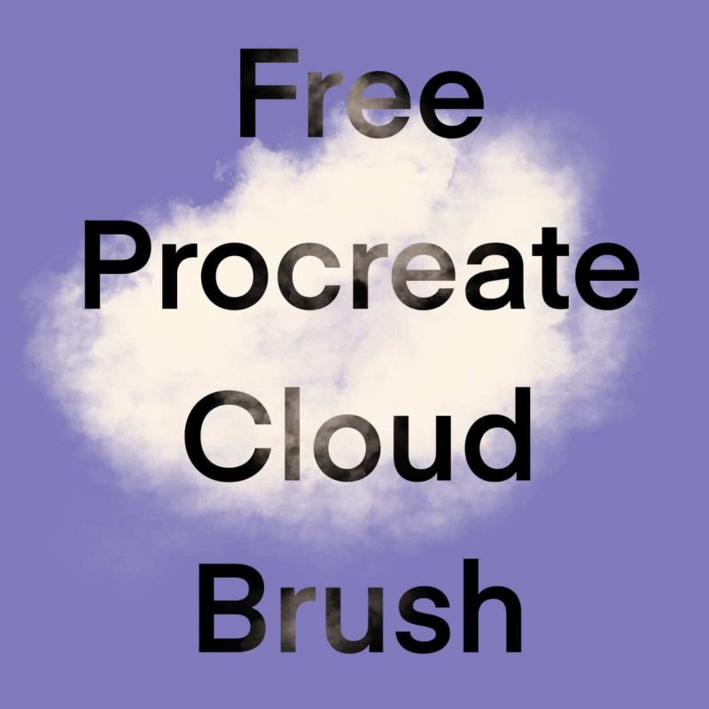 procreate cloud brush free