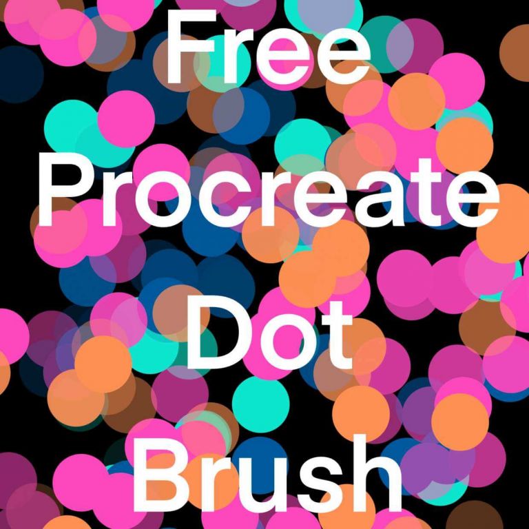 dots procreate brush free