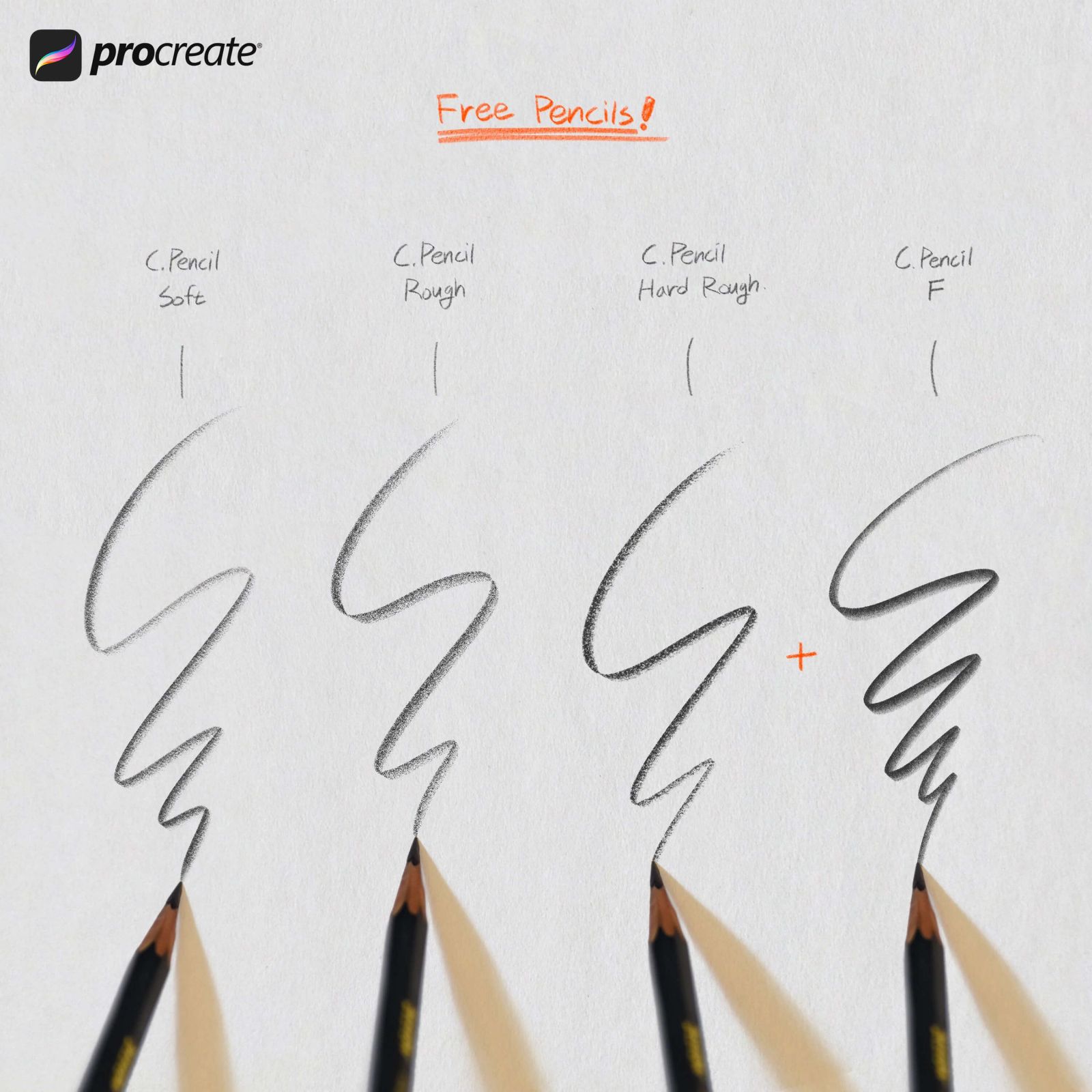 free procreate brushes pencil