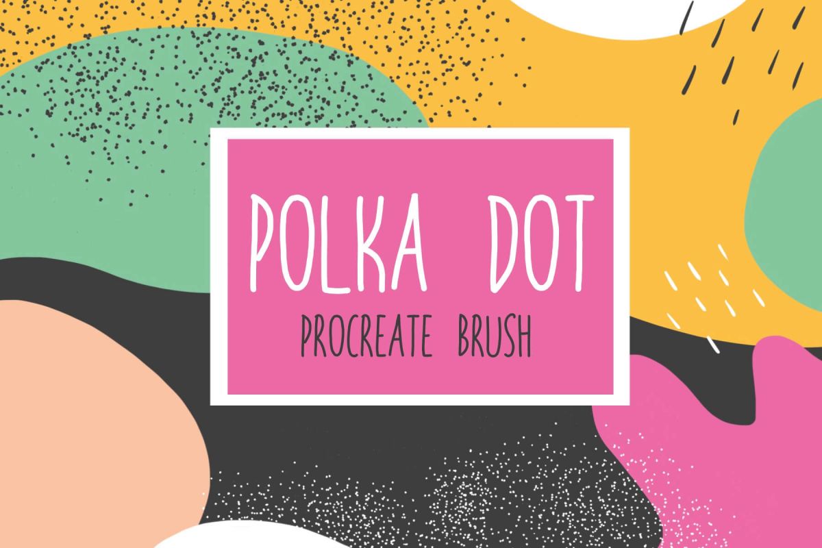 polka dot procreate brush free