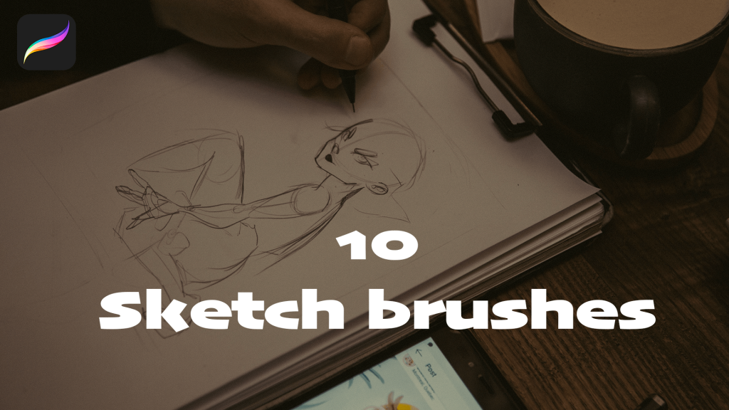 free procreate sketch brushes