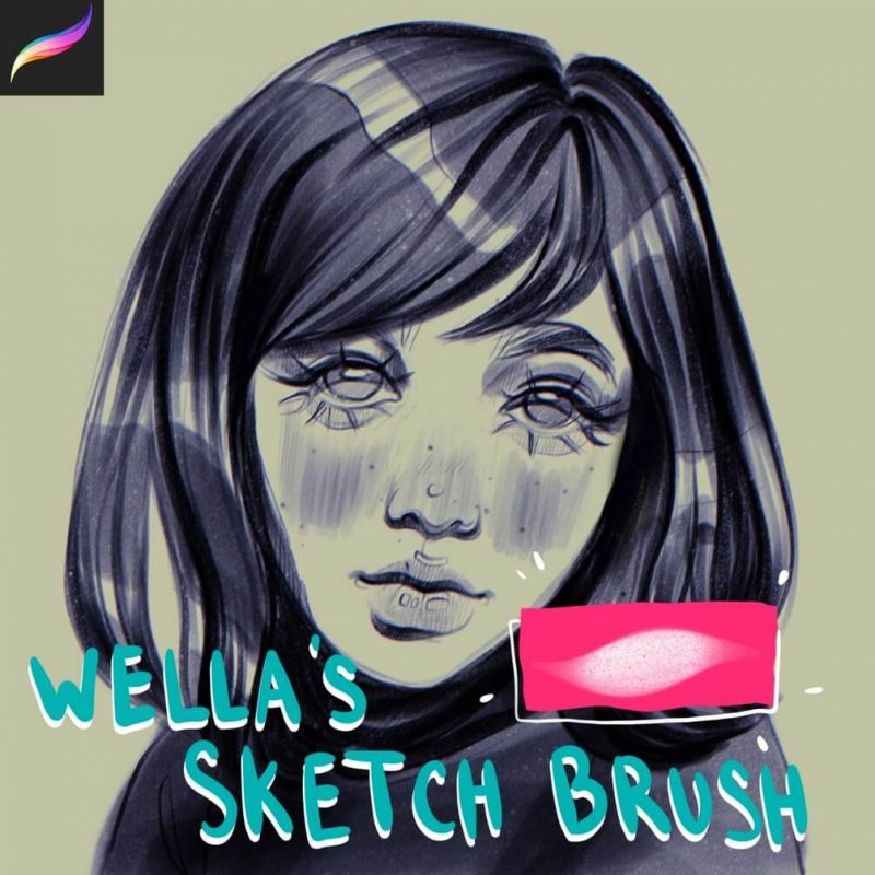 Drawing Procreate Brushes Graphic by Sko4 · Creative Fabrica