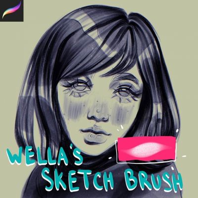 Samler blade sponsor Let at læse 6 free sketch brushes - Free Brushes for Procreate