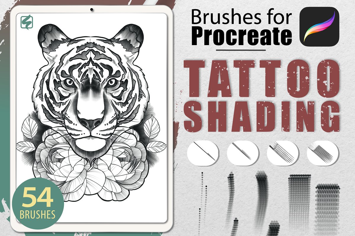 Tattoo shading procreate brushes free